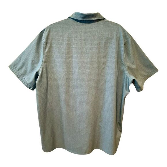 Avalanche Shirt Men’s Outdoor Button Up Blue White XL - Picture 2 of 12